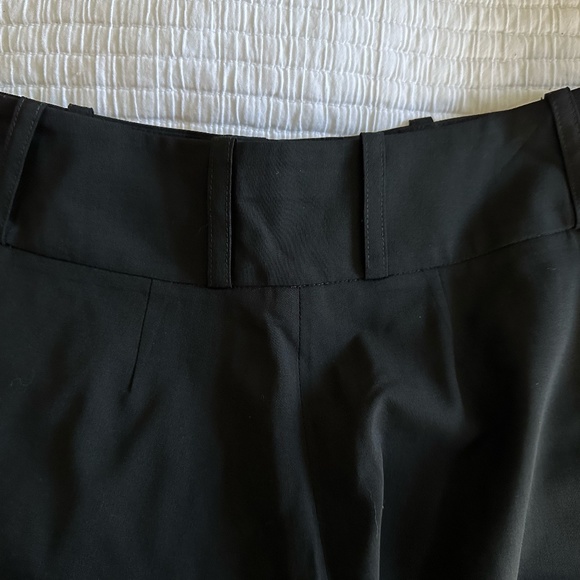 Paige Black Label All Season Stretch Wool Wide Legged Pants - Sz 2 - Picture 4 of 7